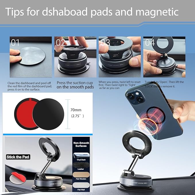 "AEROGRIP" Phone Holder